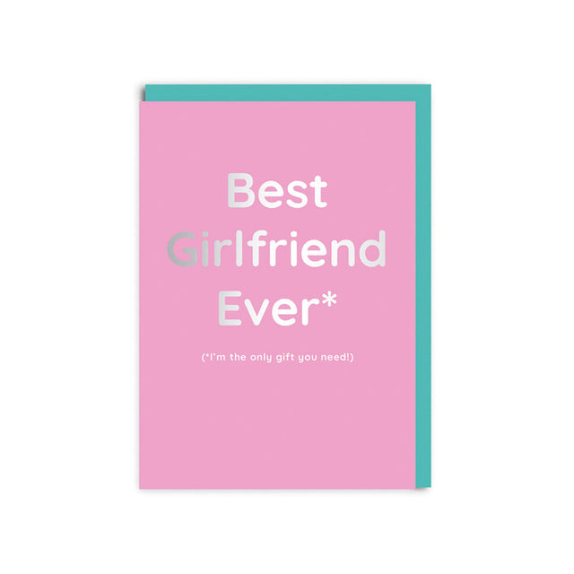 Best Girlfriend Ever Card