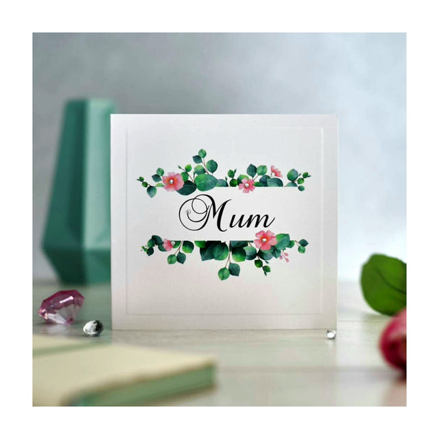 Mum Crystal Flowers