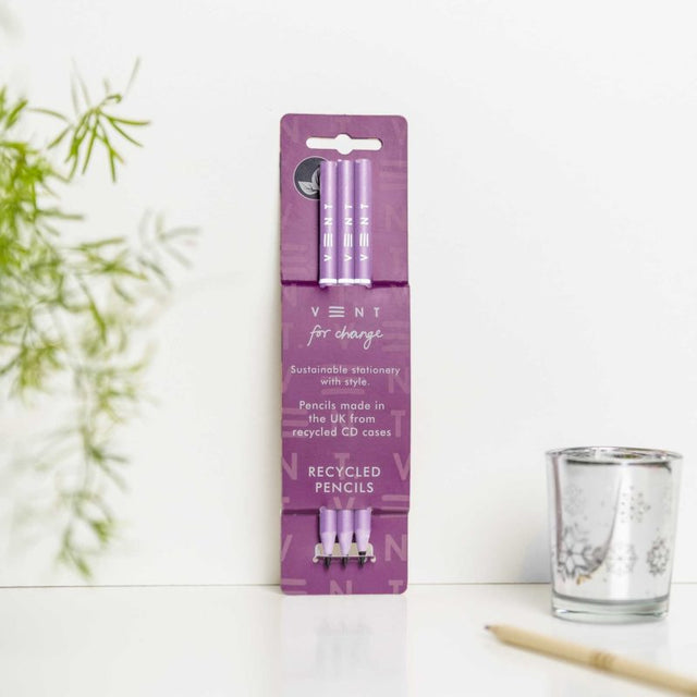 Recycled Make A Mark CD Pencil Set