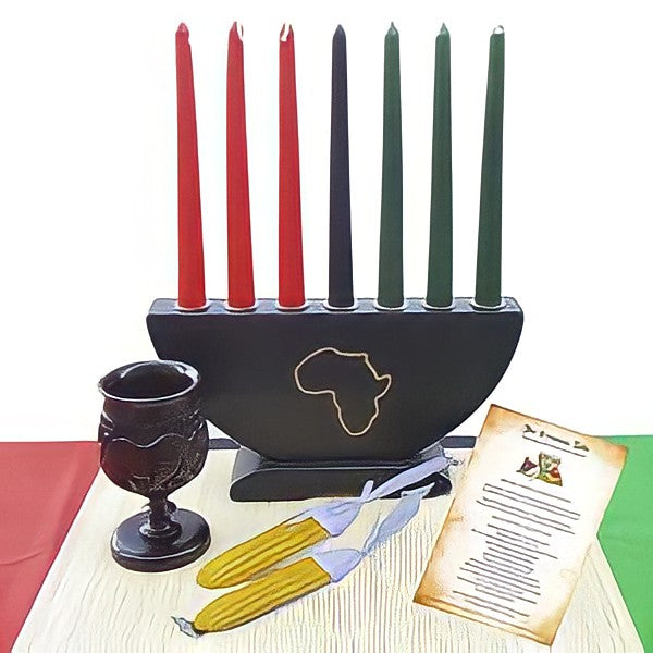 Wax Kwanzaa Candles