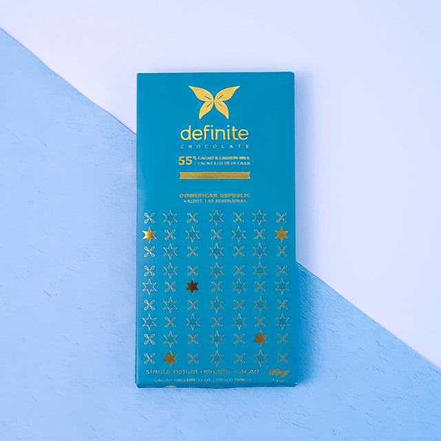 Single Origin Dark Chocolate - Valdez Las Berenjenas (55%) Caramelised Almond and Cashew Milk