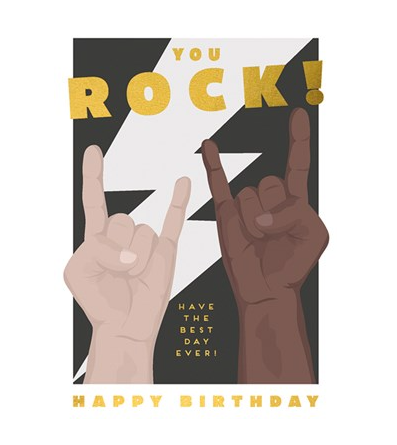 You Rock Card