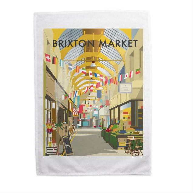 Brixton Village Market Tea Towel