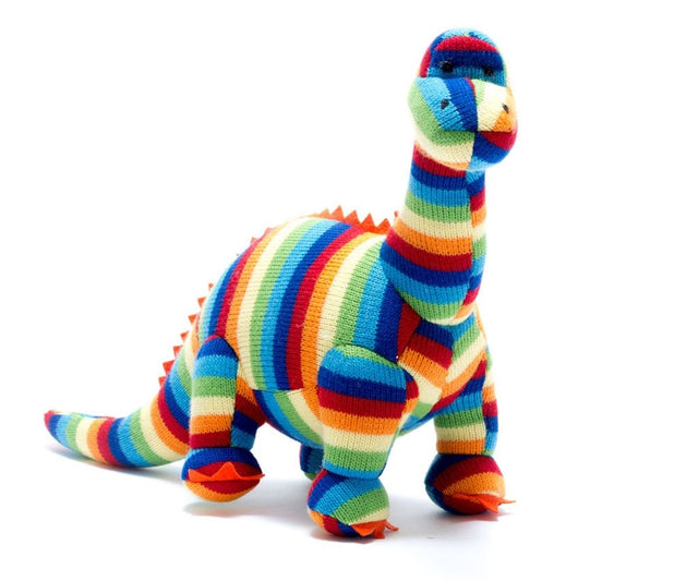 Knitted Diplodocus Toy