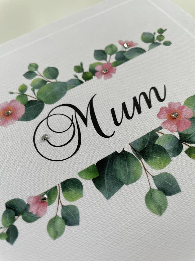 Mum Crystal Flowers
