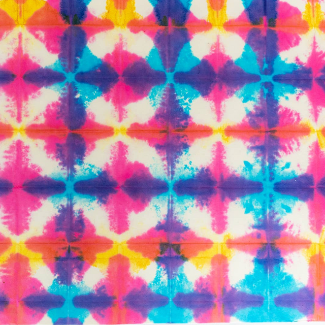 Tie-Dyed Gift Wrap