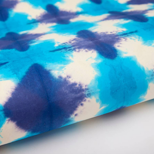 Tie-Dyed Gift Wrap