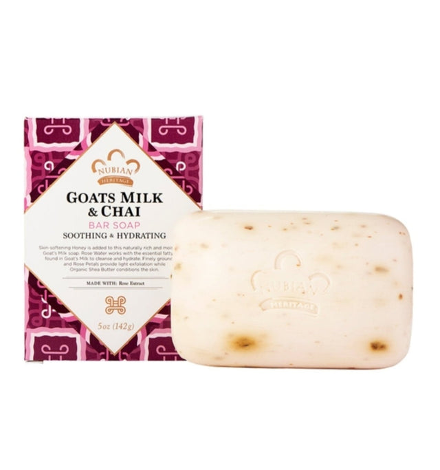 Nubian Heritage Goats Milk and Chai Soap